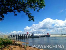 柬埔寨桑河二級(jí)水電站4#機(jī)組投產(chǎn)發(fā)電