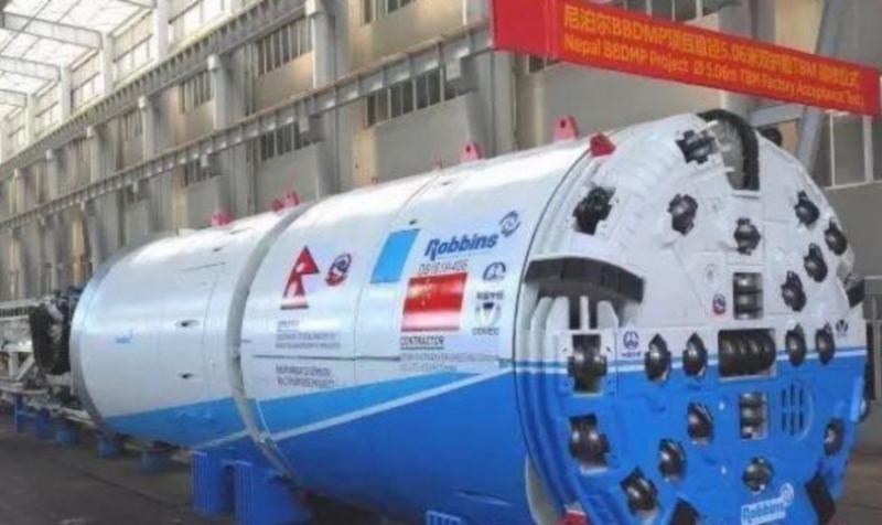 Bhairi Babi Divergence：完成工作的40％，約5公里的隧道隧道礦山