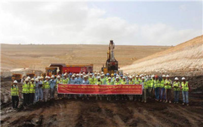中設(shè)集團(tuán)巴基斯坦塔爾煤田項(xiàng)目開始采煤