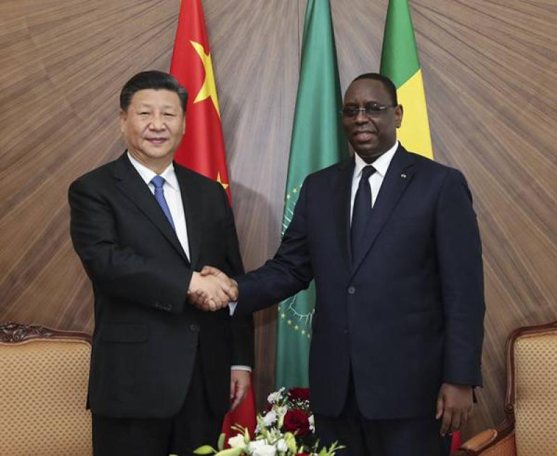 中國同塞內(nèi)加爾簽署“一帶一路”合作文件