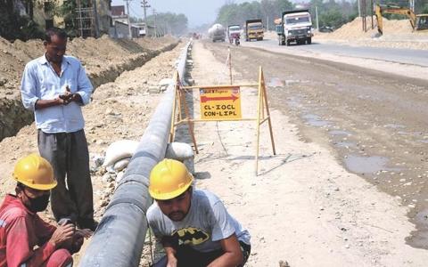 尼泊爾和印度跨境燃料管道項目采用硬盤技術