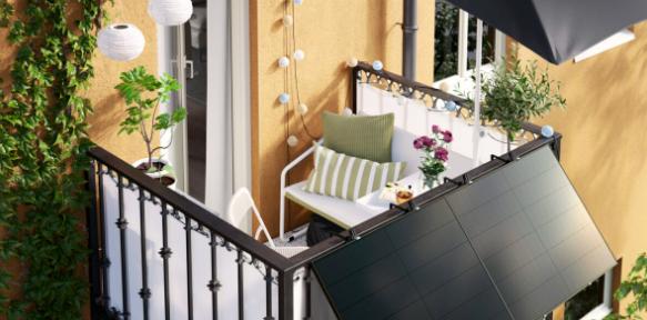 宜家在德國推出陽臺太陽能套件系列