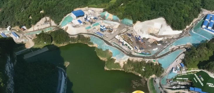 湖南辰溪抽水蓄能電站進(jìn)入大壩主體施工新階段