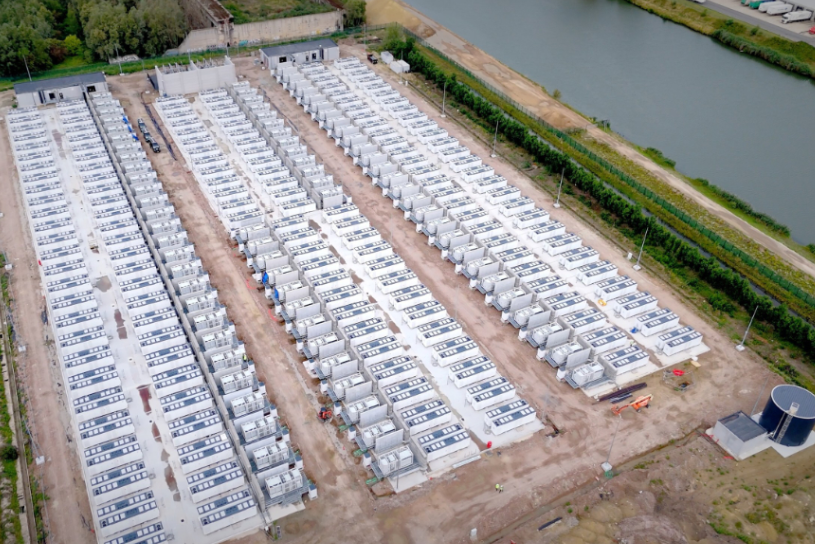 比利時維爾福德大型電池儲能項(xiàng)目完成首階段建設(shè)