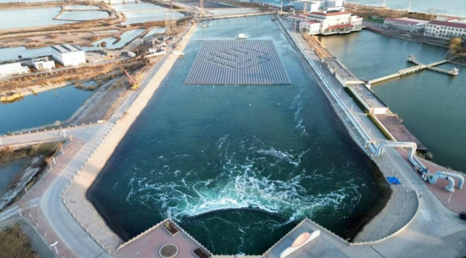 中國(guó)首個(gè)集中式海水漂浮式光伏項(xiàng)目在天津并網(wǎng)發(fā)電